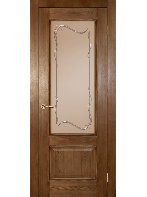 Классика ДГОБ 2.41 Дуб Антик, багет с тиснением, 2000x600