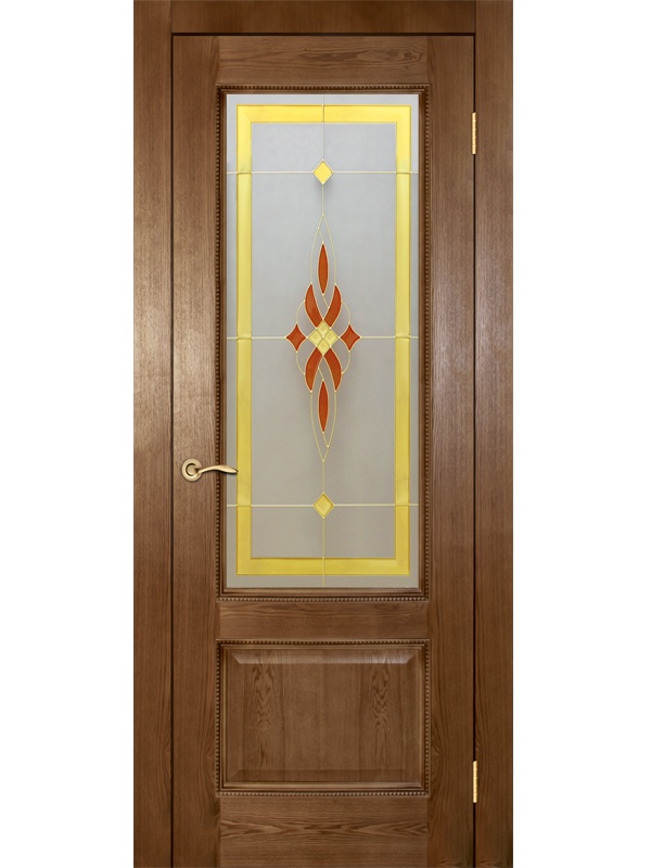Классика ДГОБ 2.43 Дуб Антик, багет с тиснением, 2000x700