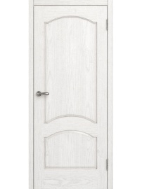 Дина ДГФ Эмаль Белый ясень, патина Серебро, 2000x400