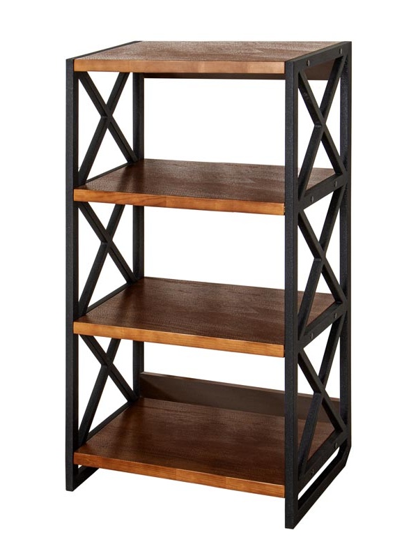 Тумба LOFT №4 (4 полки) 1100*740 "Ирокко" морение, браширование